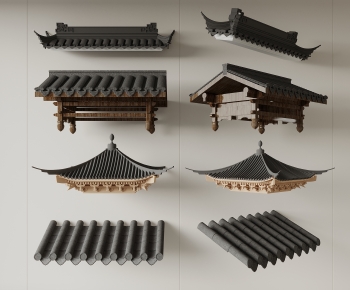 Chinese Style Building Component-ID:723227025