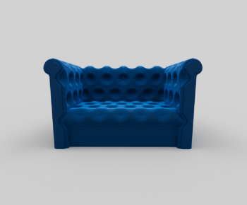 European Style Single Sofa-ID:736047982