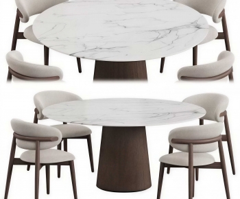 Modern Dining Table And Chairs-ID:676258099