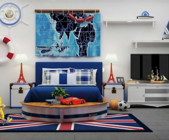 American Style Child's Bed-ID:292155032