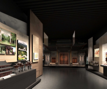 New Chinese Style Exhibition Hall-ID:262099035