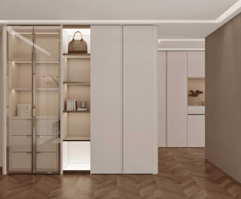 Modern Clothes Storage Area-ID:810718065