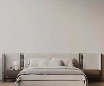 Modern Double Bed-ID:594600924