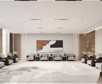 Modern Office Negotiation Area-ID:662678003