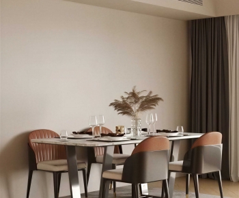Modern Dining Table And Chairs-ID:100998931
