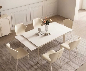 Modern Dining Table And Chairs-ID:183911092