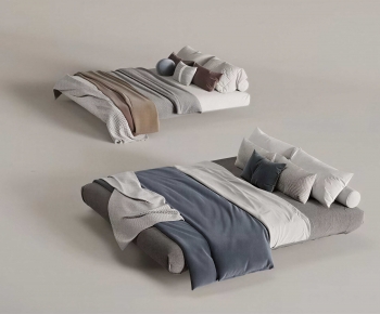 Modern Double Bed-ID:228311061