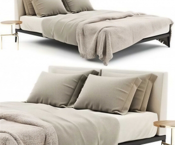 Modern Double Bed-ID:598334077