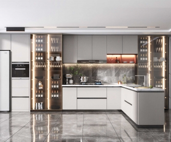 Modern Open Kitchen-ID:111387015