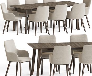 Modern Dining Table And Chairs-ID:247601994