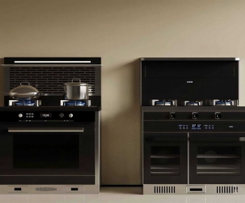 Modern Kitchen Electric Gas Range-ID:841953998