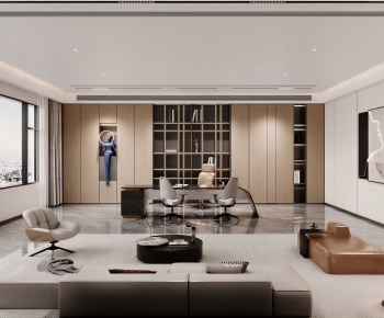 Modern Manager's Office-ID:743887904