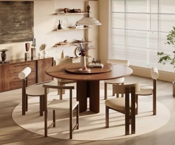 Modern Dining Table And Chairs-ID:450980756