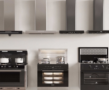 Modern Kitchen Electric Gas Range-ID:673032051