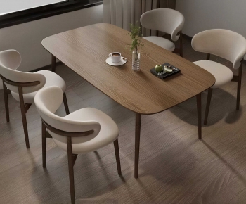 Modern Dining Table And Chairs-ID:271127949