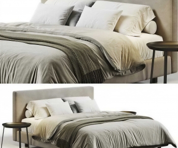 Modern Double Bed-ID:287761933