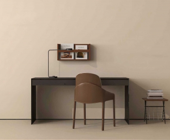 Modern Computer Desk And Chair-ID:657305965