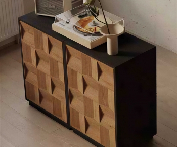 Modern Entrance Cabinet-ID:383121972