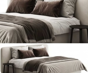 Modern Double Bed-ID:229511022