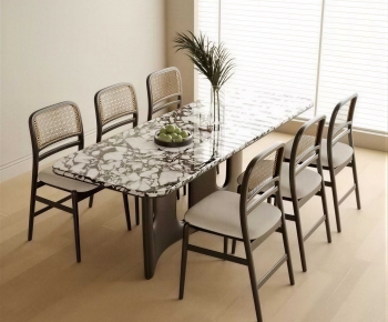 Modern Dining Table And Chairs-ID:252732992