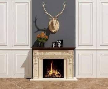 French Style Fireplace-ID:340928082
