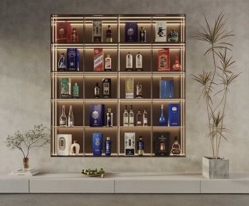 Modern Wine Cabinet-ID:344227086