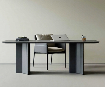 Modern Computer Desk And Chair-ID:768368969