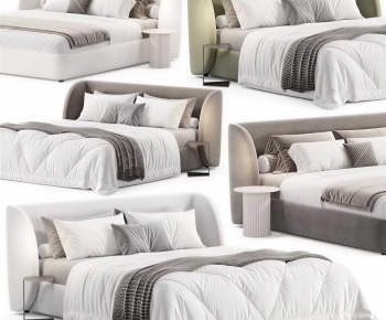 Modern Double Bed-ID:789011009