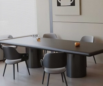 Modern Dining Table And Chairs-ID:257915028