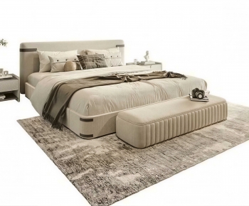 Modern Double Bed-ID:462301976