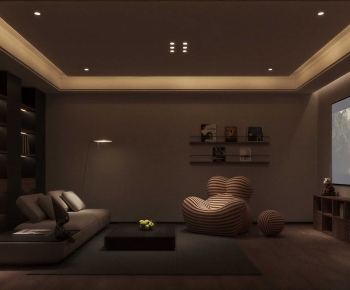 Modern Audiovisual Room-ID:958970078