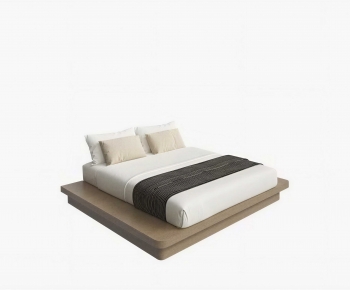 Modern Double Bed-ID:945564991