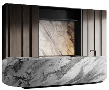 Modern Kitchen Cabinet-ID:306572915