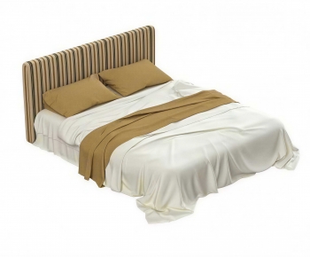 Modern Double Bed-ID:807981014