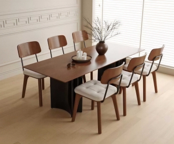 Modern Dining Table And Chairs-ID:565402986