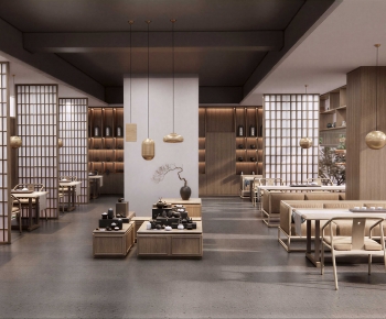 New Chinese Style Teahouse Tea House-ID:253947026