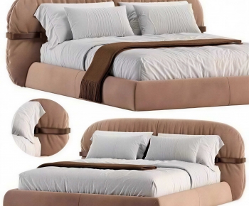 Modern Double Bed-ID:684940106