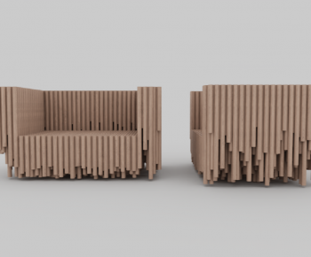 Modern Single Sofa-ID:372754108