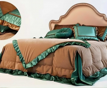 Modern Double Bed-ID:759468083