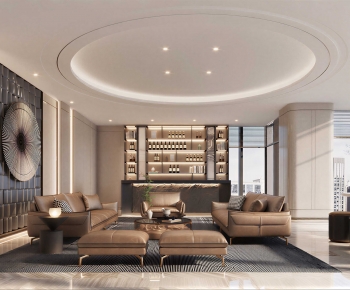 Modern A Living Room-ID:400713926