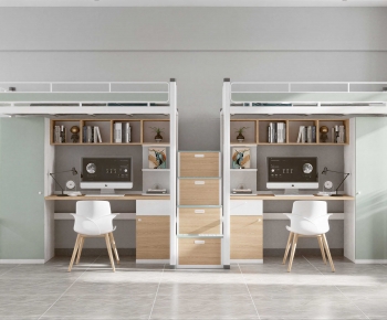 Modern Bunk Bed-ID:667059907