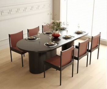 Modern Dining Table And Chairs-ID:472661976