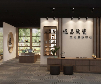 New Chinese Style Exhibition Hall-ID:151532897