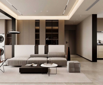 Modern A Living Room-ID:571939951