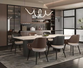 Modern Dining Room-ID:102028818