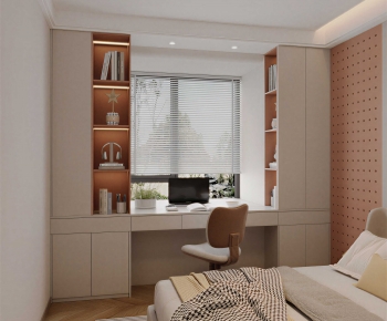 Modern Bedroom-ID:919617897