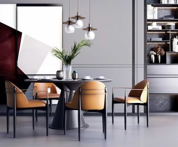 Modern Dining Table And Chairs-ID:809847128