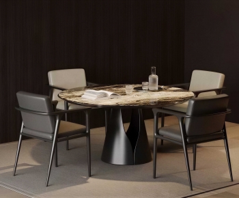 Modern Dining Table And Chairs-ID:164444926