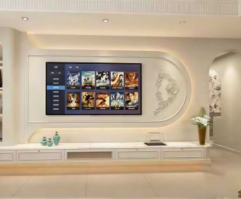 French Style A Living Room-ID:218935974