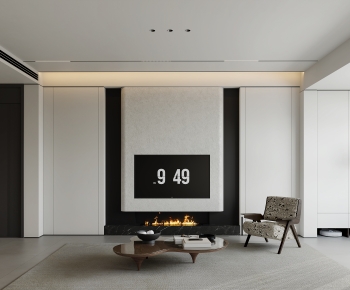 Modern A Living Room-ID:420893917